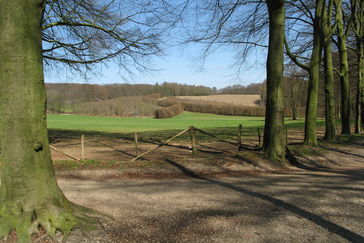 Uitzicht op de Groene Bedstee