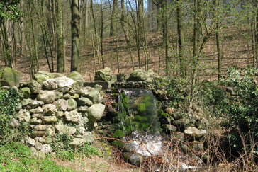 Watervallen en vijvers Mariëndaal