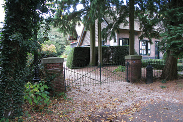 Toegangszuilen landgoed Boschveld Toegangszuilen landgoed Boschveld