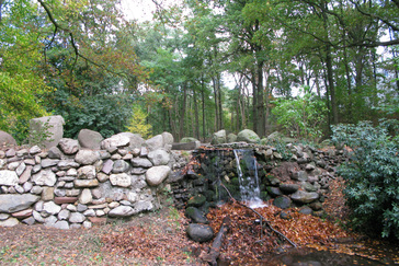 Watervallen en vijvers Mariëndaal Watervallen en vijvers Mariëndaal