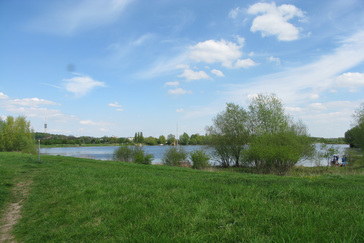 Uitzicht recreatieplas