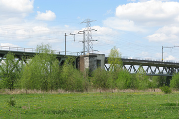 Oude en Nieuwe spoorbrug