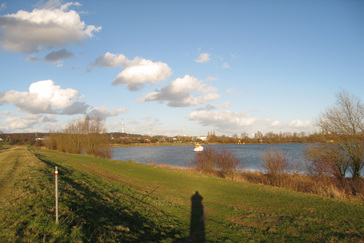 Uitzicht recreatieplas